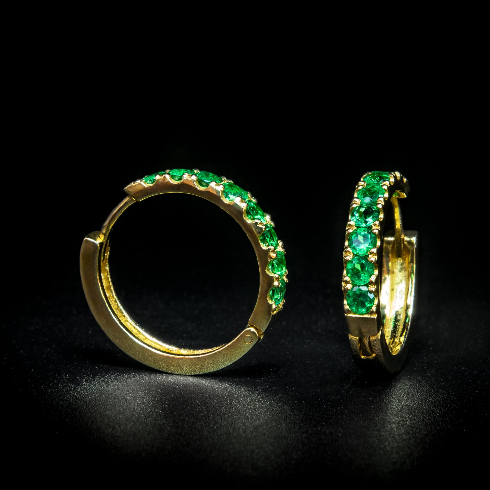 EARRINGS L’INFINI VERT