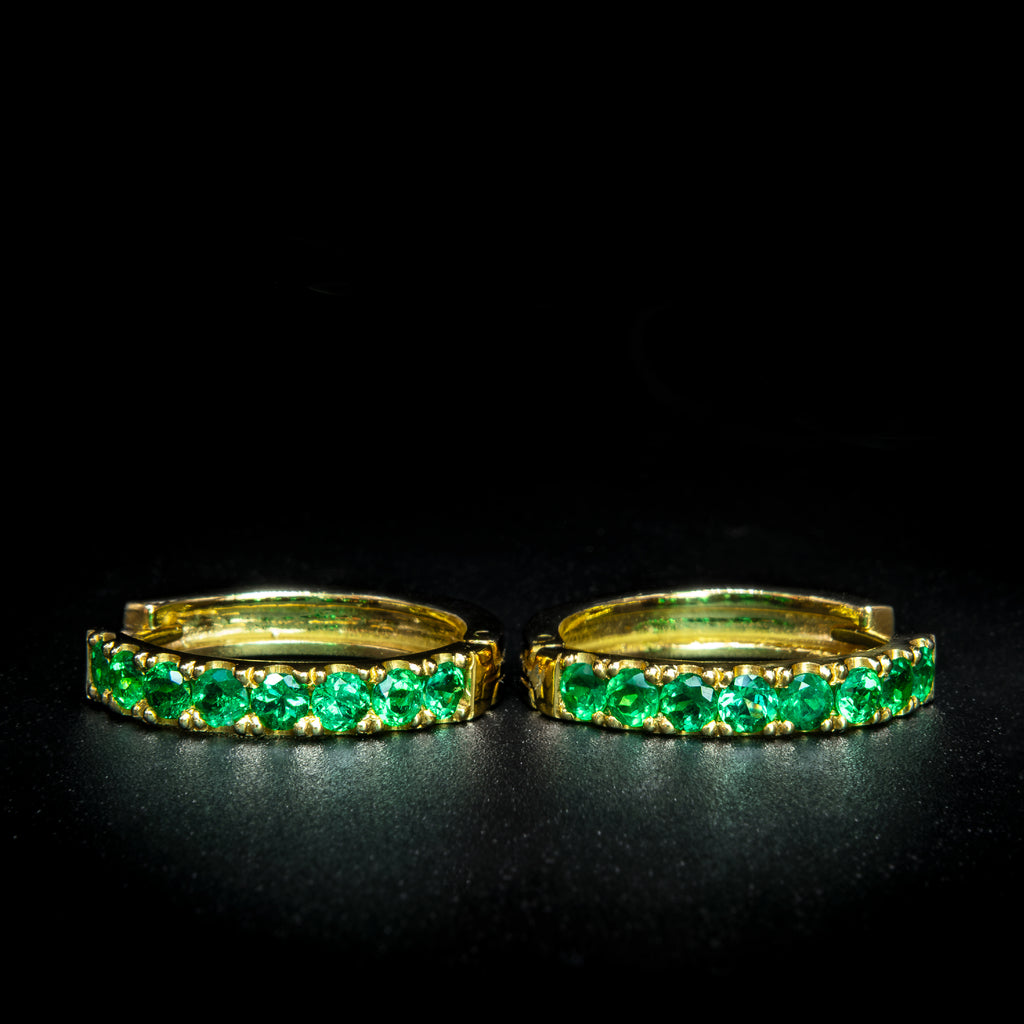 EARRINGS L’INFINI VERT