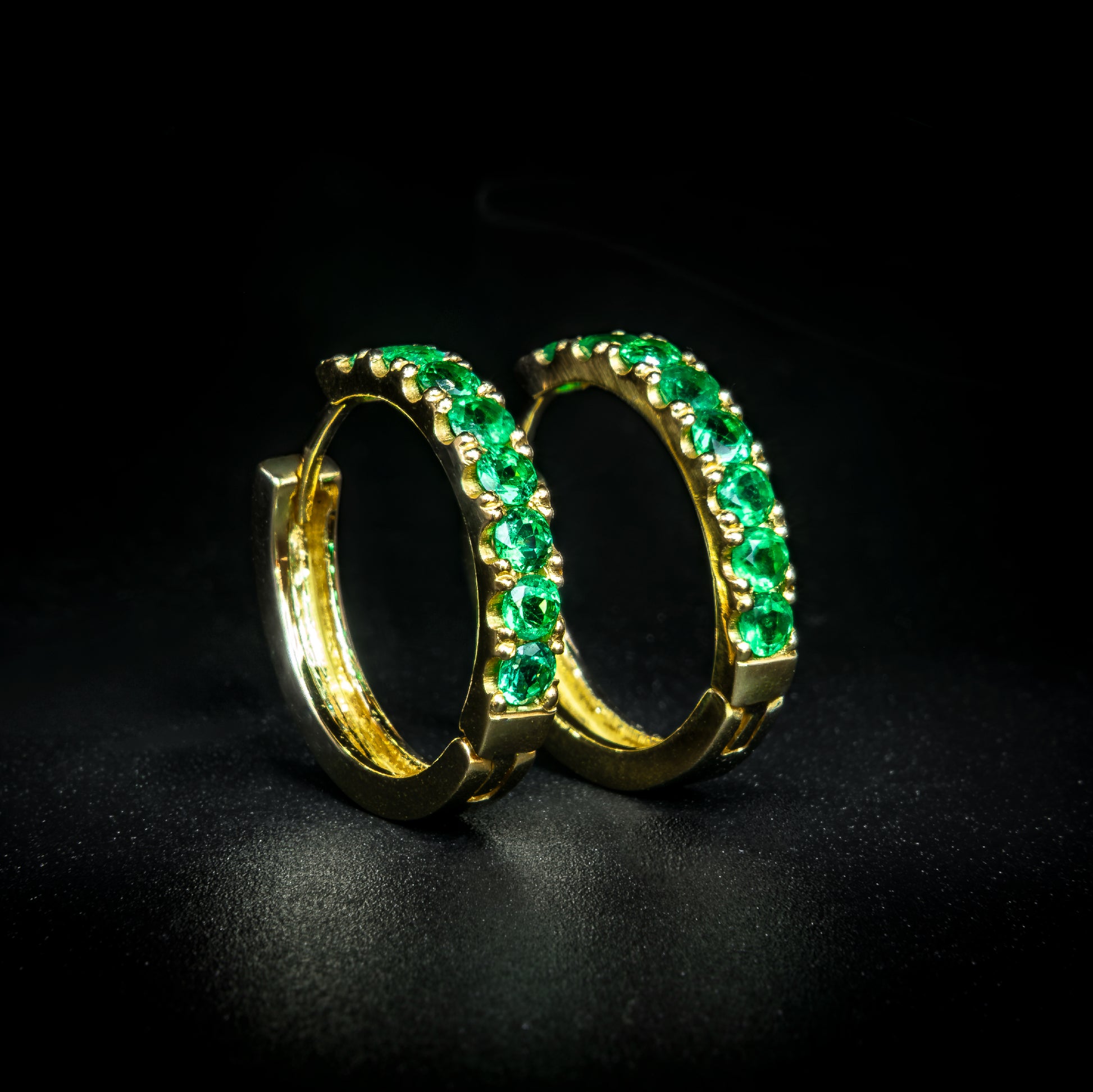 EARRINGS L’INFINI VERT