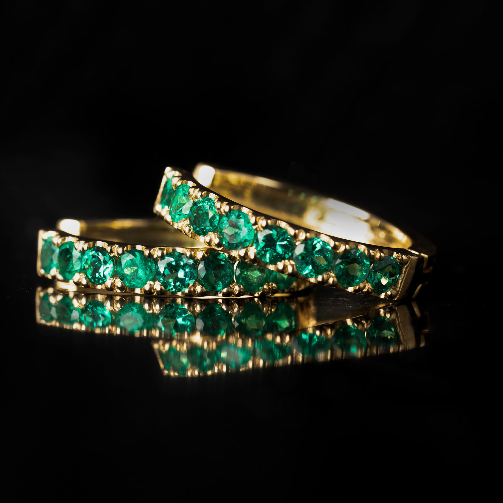 EARRINGS L’INFINI VERT